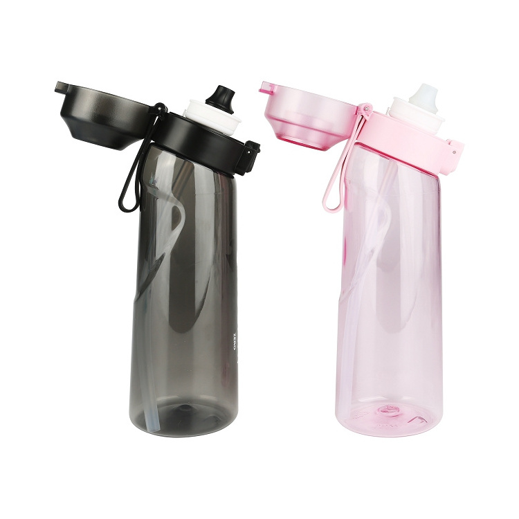 Food Grade BPA free Plastic Flavor Water Bottle Fruit Flavor Water Bottle with Flavor Cartridge