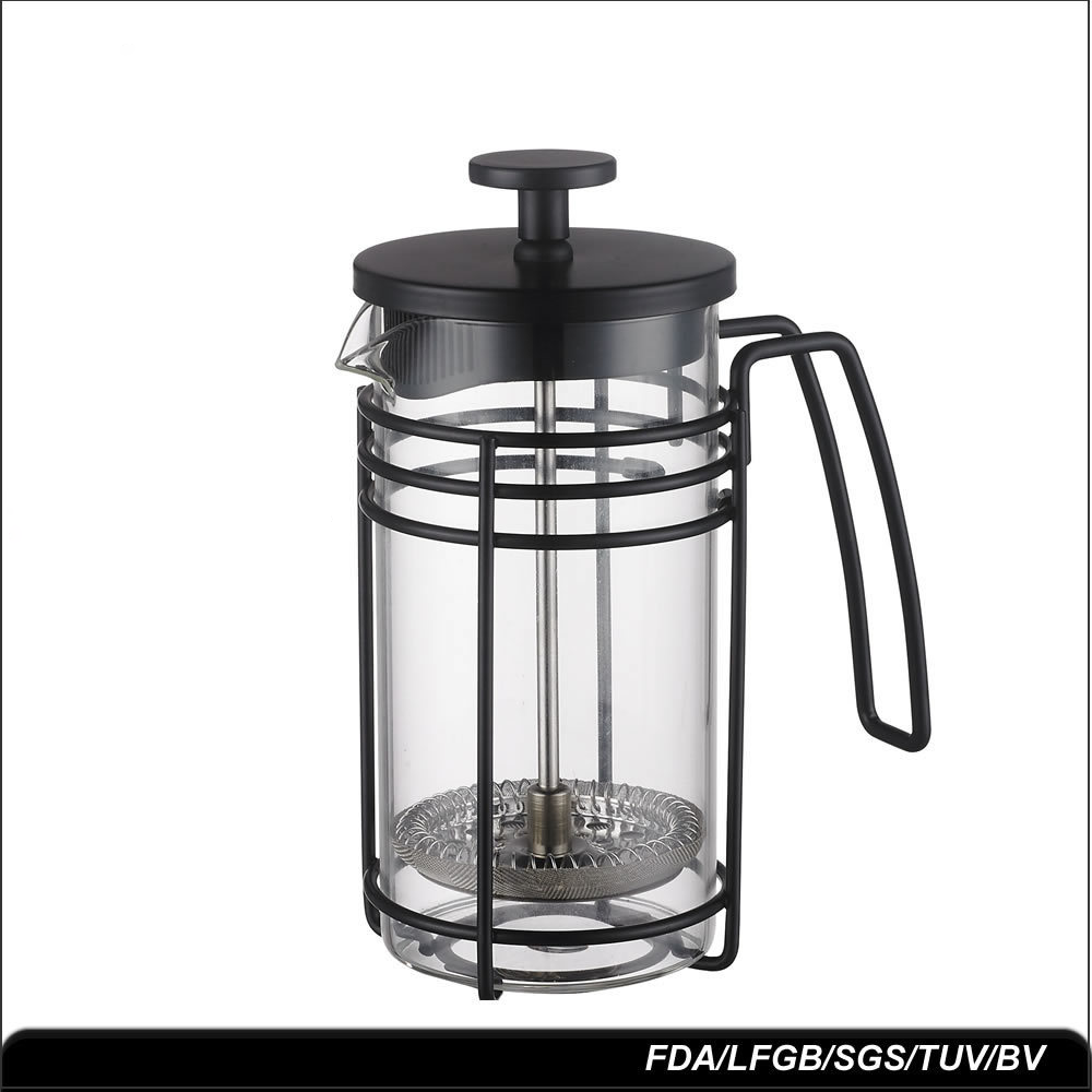 HOT SALE Heat-Resistant Borosilicate Glass Coffee Filter French Press Coffee Maker