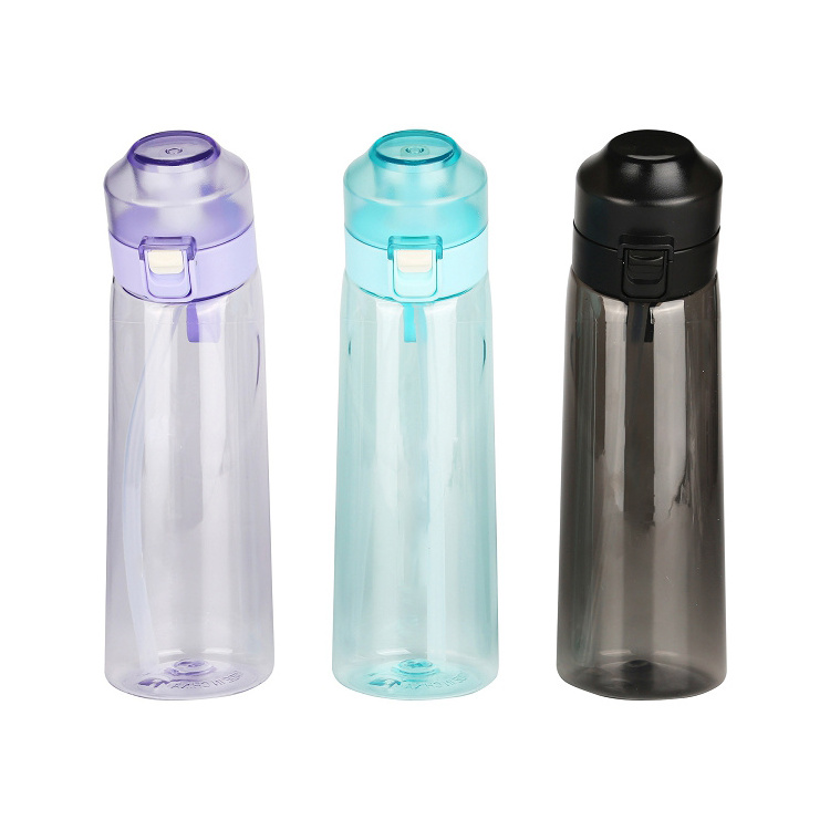 Food Grade BPA free Plastic Flavor Water Bottle Fruit Flavor Water Bottle with Flavor Cartridge