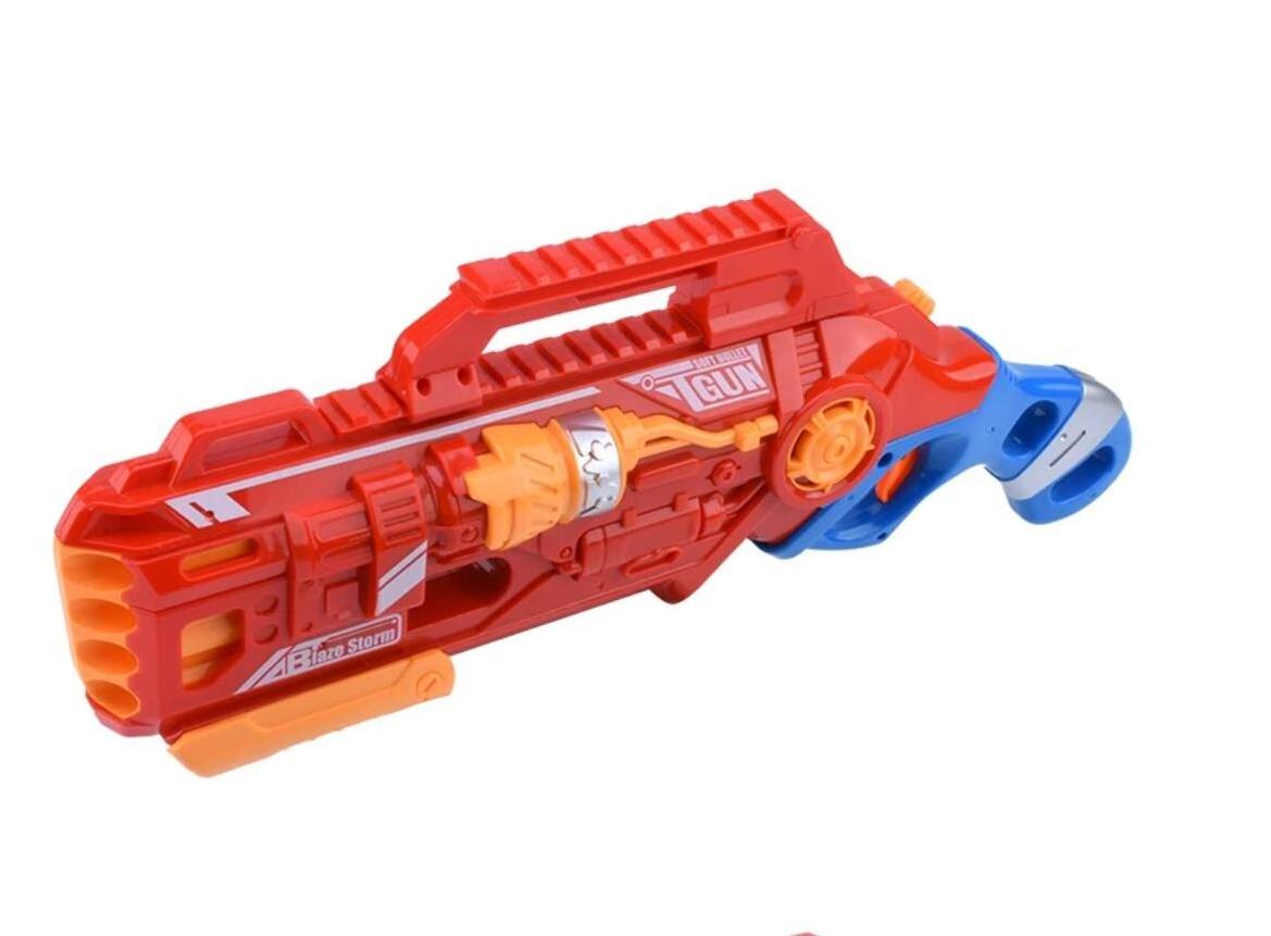 kids christmas gift shooting toy gun set  blaze storm soft bullets blaster with 20 darts