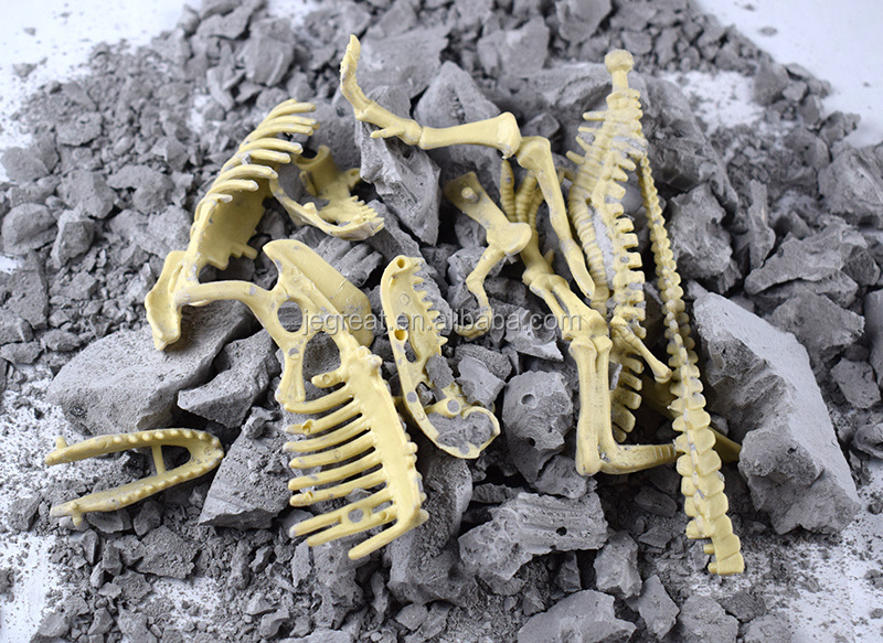 Dig Up Dinosaurs Skeleton Set Dinosaur Digging Fossil Kit Model Toys Educational Realistic Toys for Kids