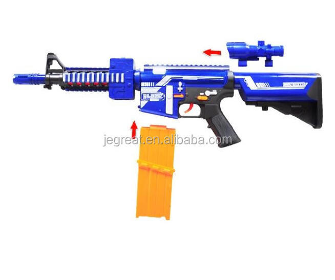 Automatic  sniper Toy gun Blaze storm with 20pcs soft bullets