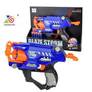 kids birthday party shooting toy blaze storm darts blaster with display box and 10 eva soft bullets