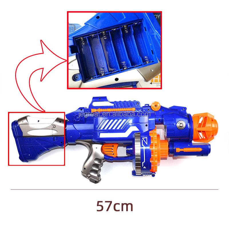 40PCS soft bullets Foam Dart Blaster for kids shooting game