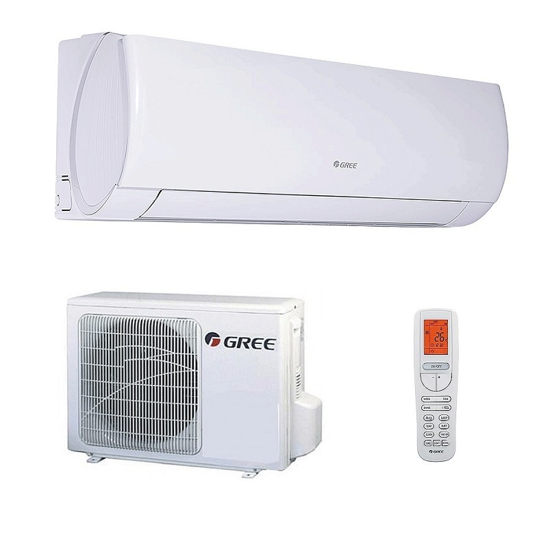 Gree Wall Mounted AC Unit 2 Ton Inverter Split Air Conditioning Units 24000 Btu Mini Split Air Conditioner