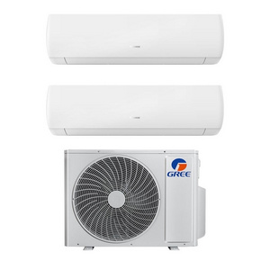 Gree Wall Mounted AC Unit 2 Ton Inverter Split Air Conditioning Units 24000 Btu Mini Split Air Conditioner