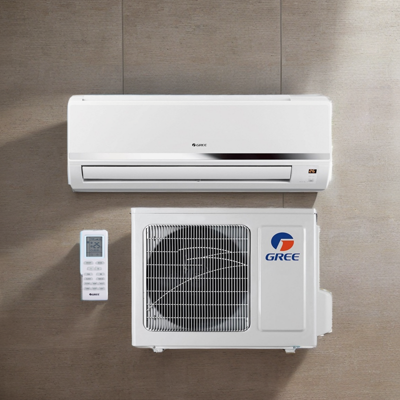 Gree 18000Btu Cooling Heating ON/OFF AC Wall Mounted Split Type Room Mini AC Unit Gree  Air Conditioner