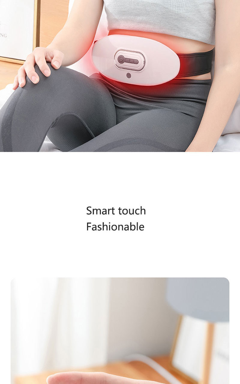 OEM/ODM Masaje corporal Abdominal Stomach Belly Fat Reduce Massager Machine Vibrating EMS Massage Belt