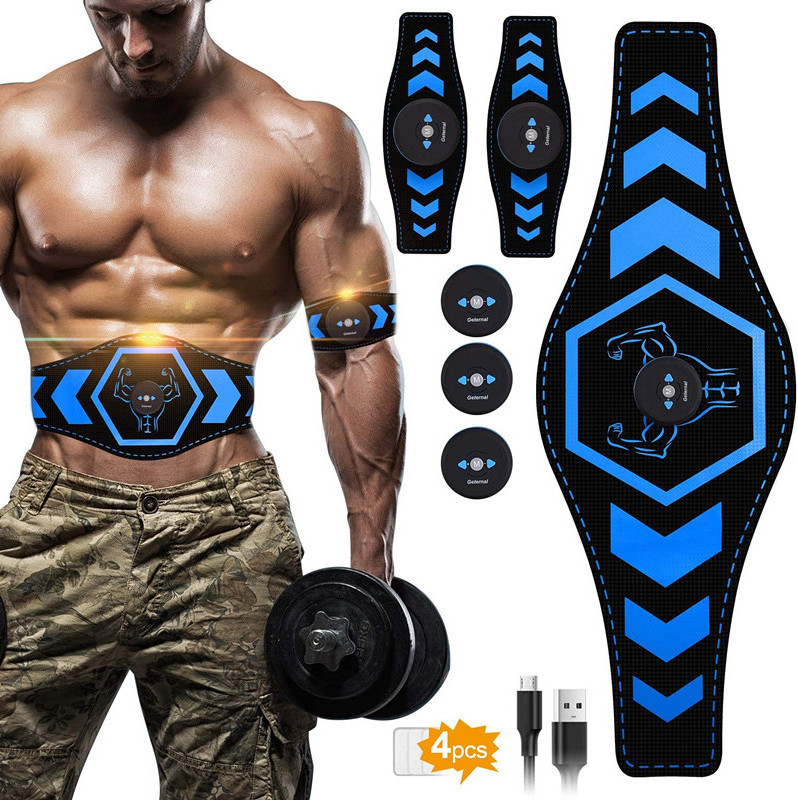 Nouveau Produit 2023 Sports Electro Muscle Stimulation Abs Ems Slimming Belt  Sculpting Stimulator for Abdominal Arms Training