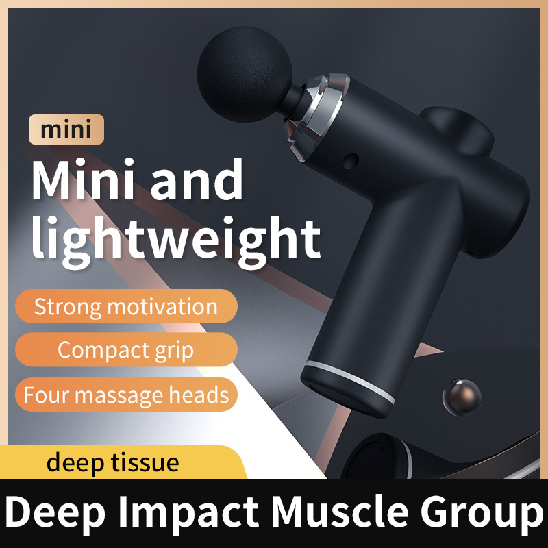 Dropshipping Best Sports Vibration Body Deep Tissue Booster 99 Speed Lcd mini Fascia Percussion Massager Muscle Massage Gun