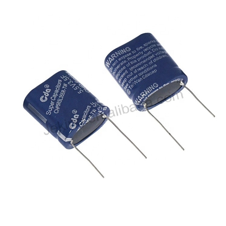 Jeking 5.5V 3.5F CHP-5R5 L355R-PC Super Farad Capacitor