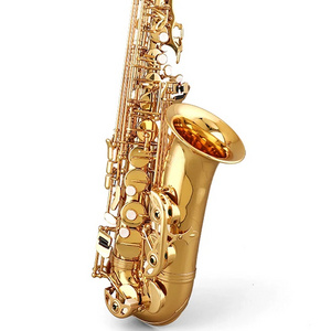 AAS-100 brass Good Quality High Grade Alto Saxophone for Factory Price Case Yellow Gold Accessories Set ALEX