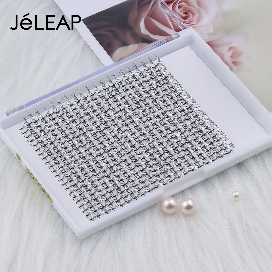 Korea PBT Natural Eyelashes Flat Hybrid 5D Soft and Comfortable False Eyelashes Individual Premade Fan Lashes 0.07 0.05 0.1MM