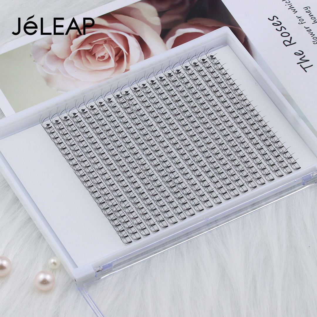 Korea PBT Natural Eyelashes Flat Hybrid 5D Soft and Comfortable False Eyelashes Individual Premade Fan Lashes 0.07 0.05 0.1MM