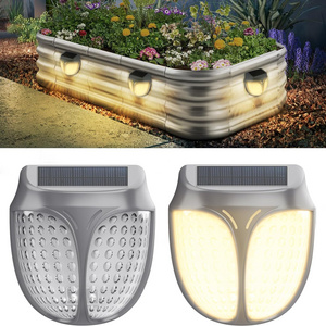 Solar Raised Garden Bed Lights Magnetic Waterproof Outdoor Planter Raised Garden Beds LED Light