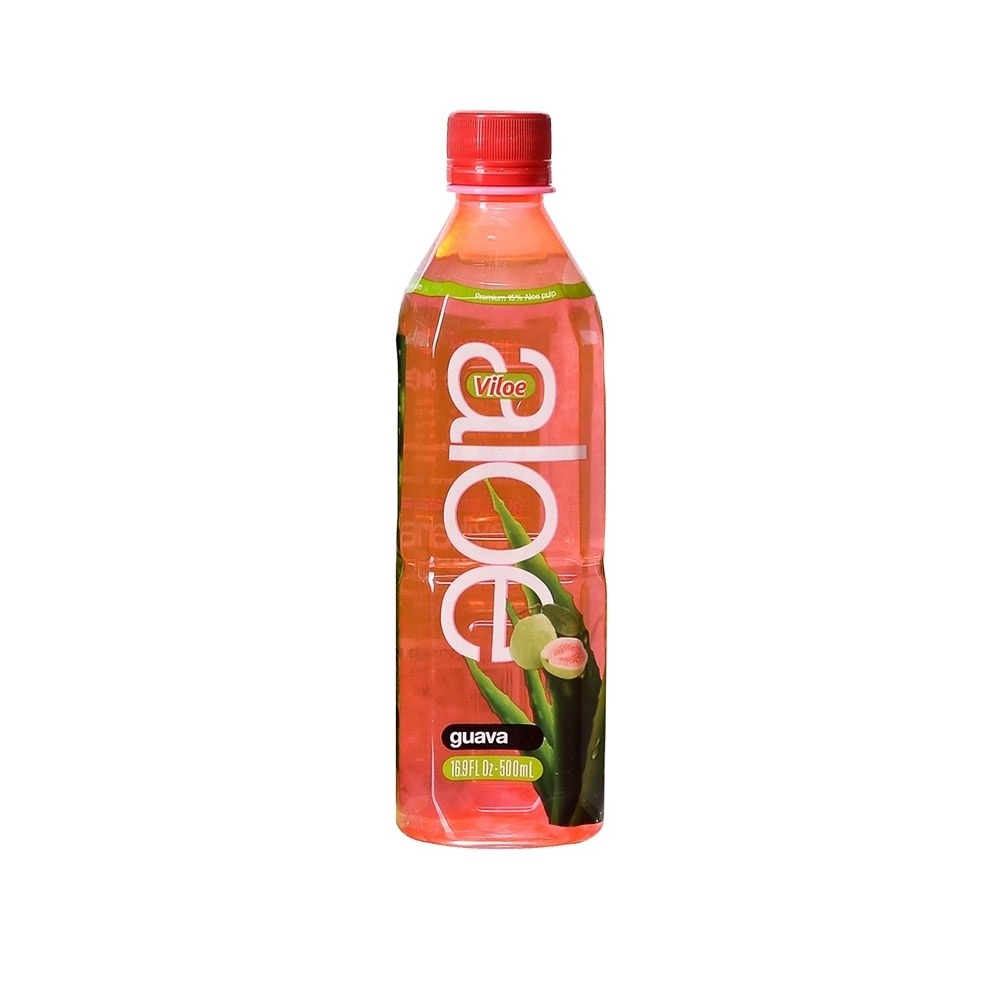 Viloe Fruit Flavored Pomegranate Mango Organic Aloe Vera Juice with Pulp