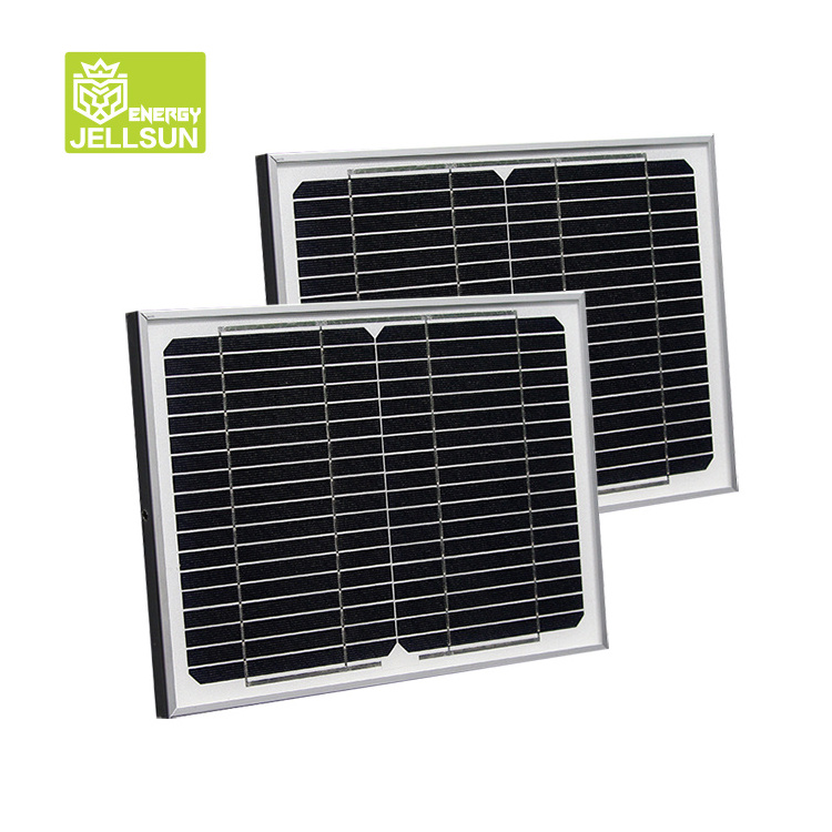 JELLSUN  Mono Small Size Solar Panel 18V 10W 20W 30W 40W 50W  Mini PV  Module