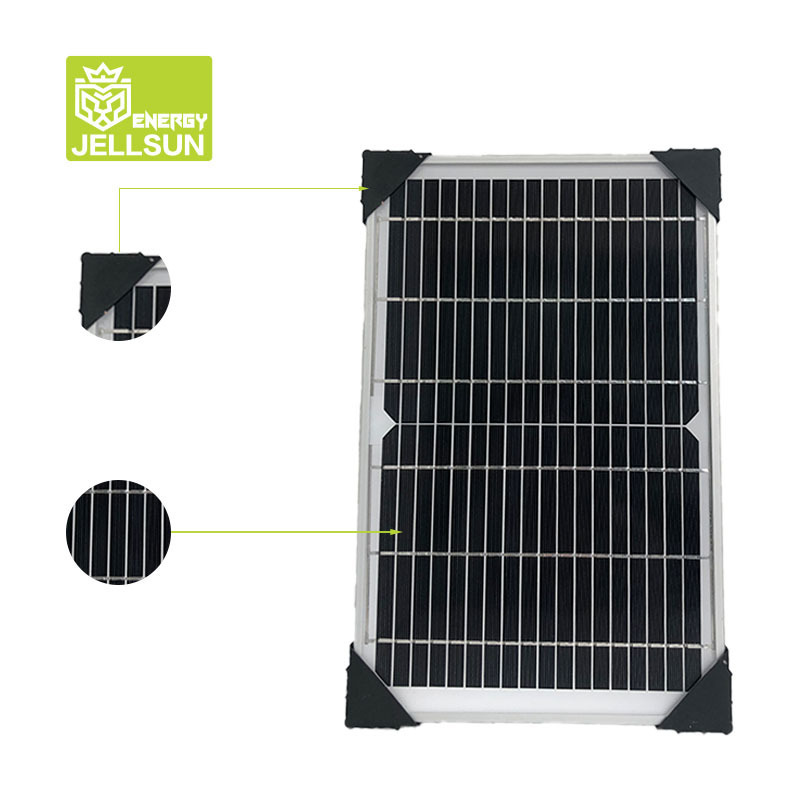 JELLSUN  Low Price Micro Mini Solar Panel 10w 20w 30w 5V 6V 12v 18v Mono Poly Small PV Module