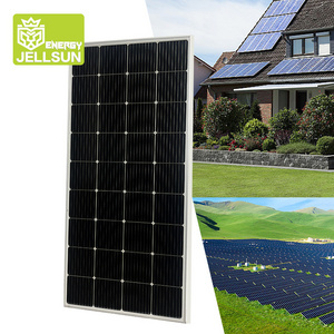 JELLSUN  Solar Panel 100w 160w 180w 250 Watts Placas Solares 310 410 540 545 550 555 560 Watt Solar Black PV Panel