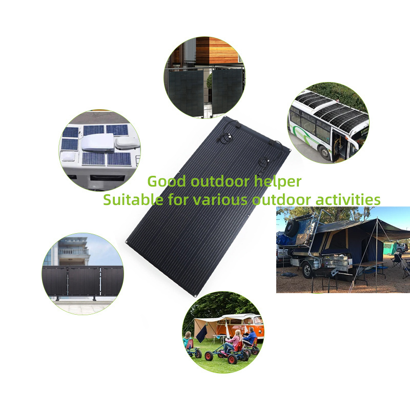 JELLSUN China factory wholesale 200W ETFE Flexible Solar panel 200 watt  310W 300W semi-flexible solar panel price