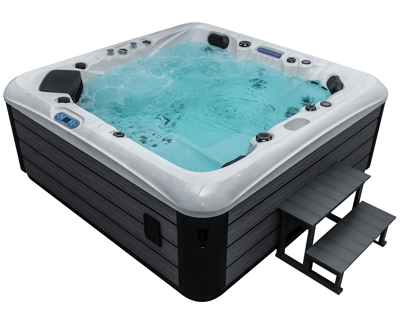 JIHUA whirlpool outdoor spa hot tub with jacuzzier bathtub massage portable pedicure balboa spa tub