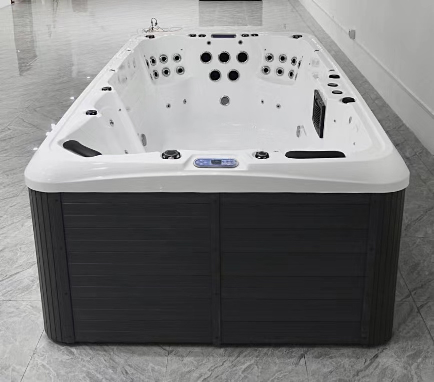 intex outdoor swimming spa pool 6-8 people endless swim spa balboa perfect pool acrylic hot tub swim spa