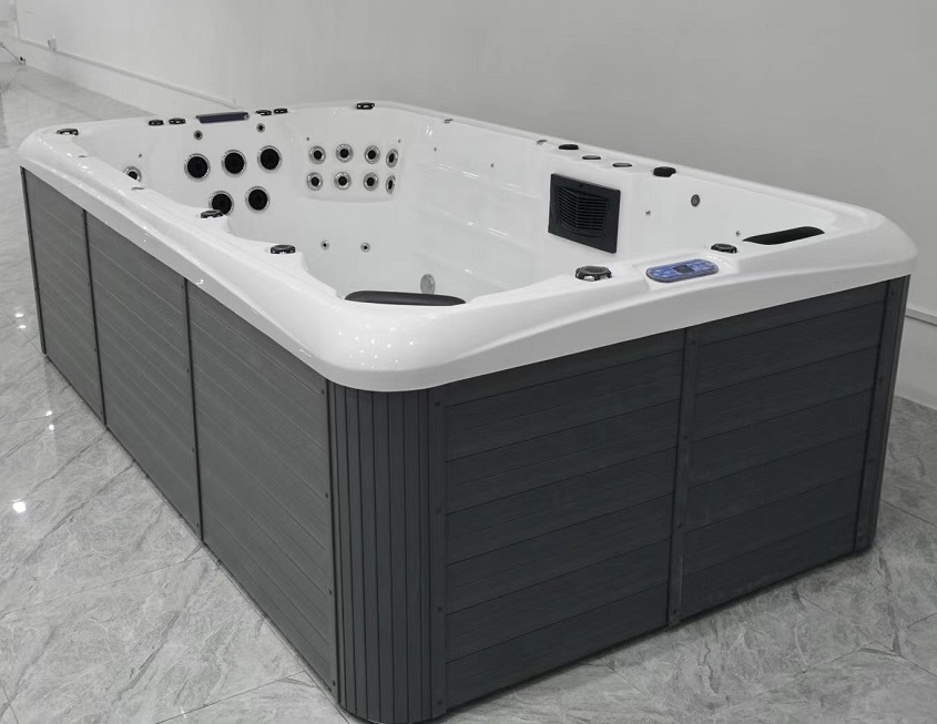 intex outdoor swimming spa pool 6-8 people endless swim spa balboa perfect pool acrylic hot tub swim spa