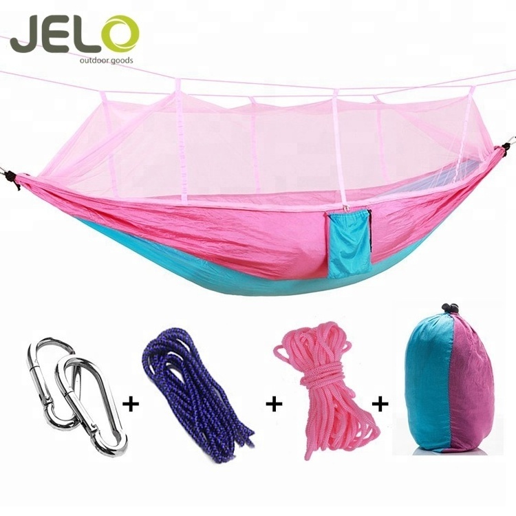 210T Parachute Nylon Mosquito net portable outdoor camping Hammock