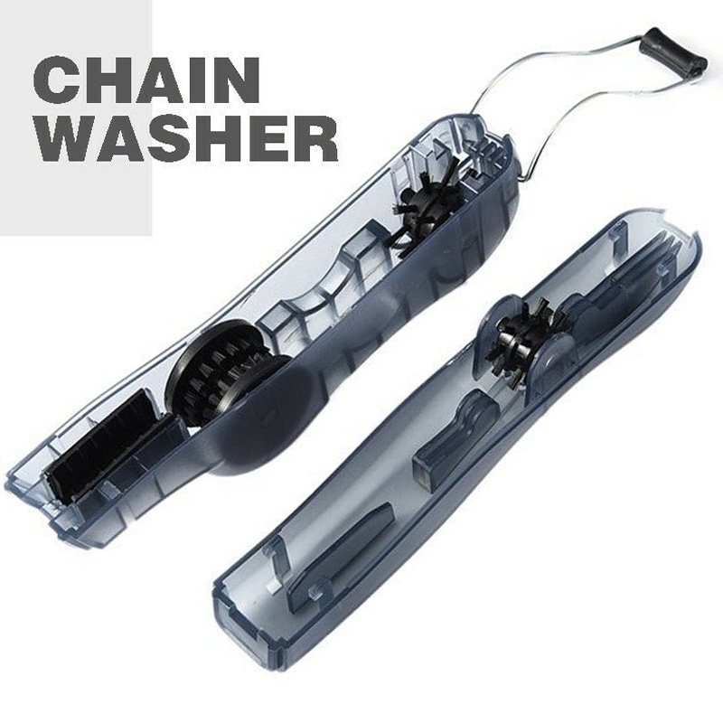 Top Selling Portable Bicycle Chain Wheel Cleaning Brushes Motorcycle Wash Cleaner Tool Bike Accessories Cycle Chain Cleaner Kits