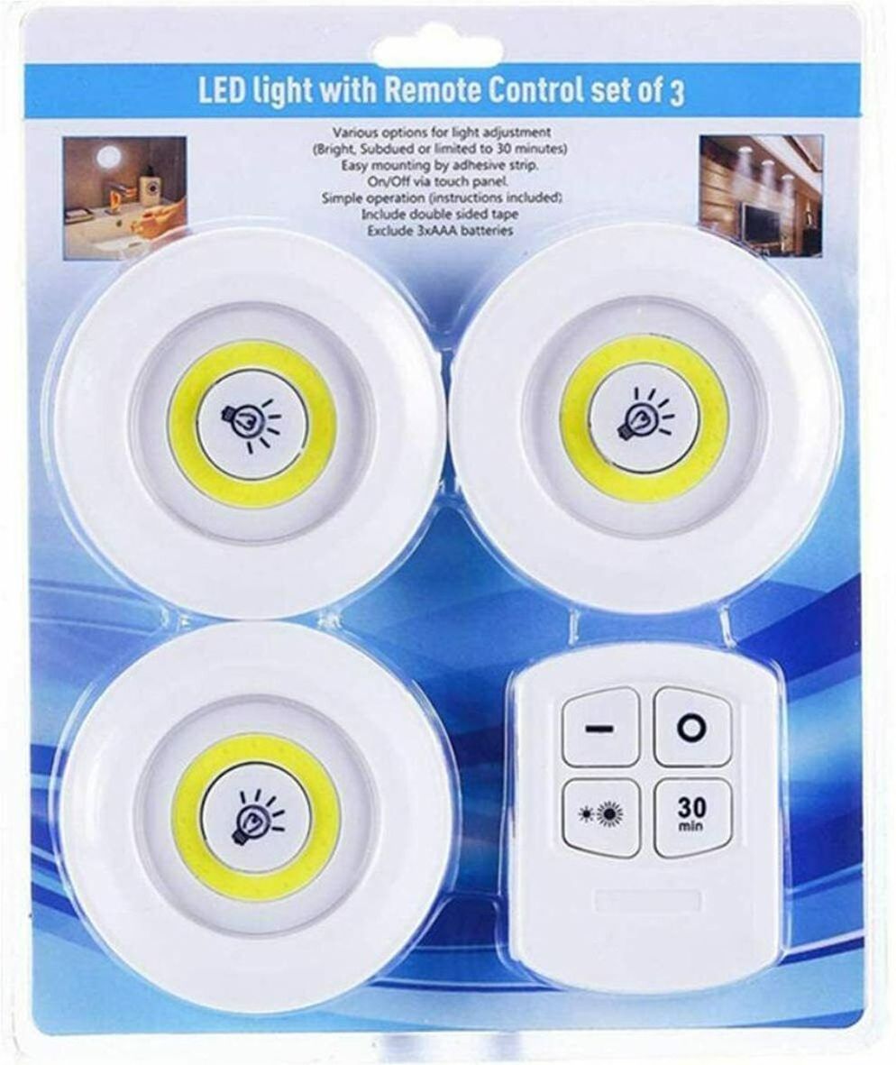 Popular Remote Senser LED Night Light Blackout high bright LED Night Light Sensor Wireless Kitchen Cabinet Lights Required