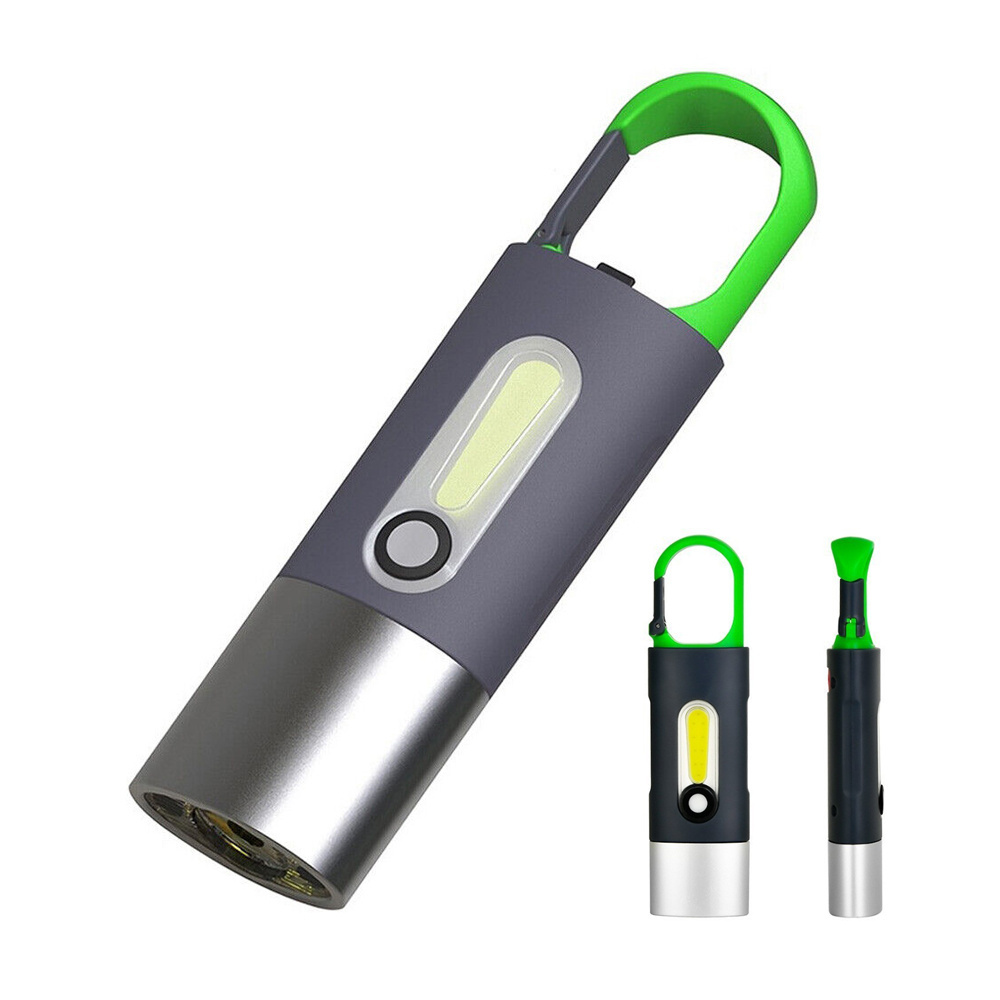 Hander Portable Mini Flashlight Hiking Climbing USB Rechargeable torch other Camping Gear Backpacking Lantern