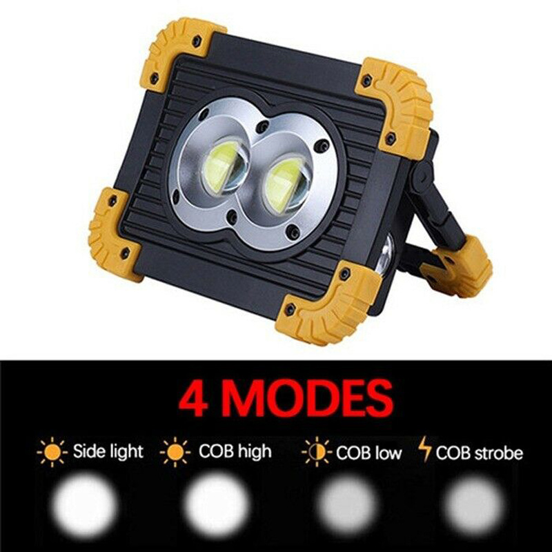 High Brightness led work light USB rechargeable Mechanic Flood lights Car Repairing Working lamp  other camping Spotlight