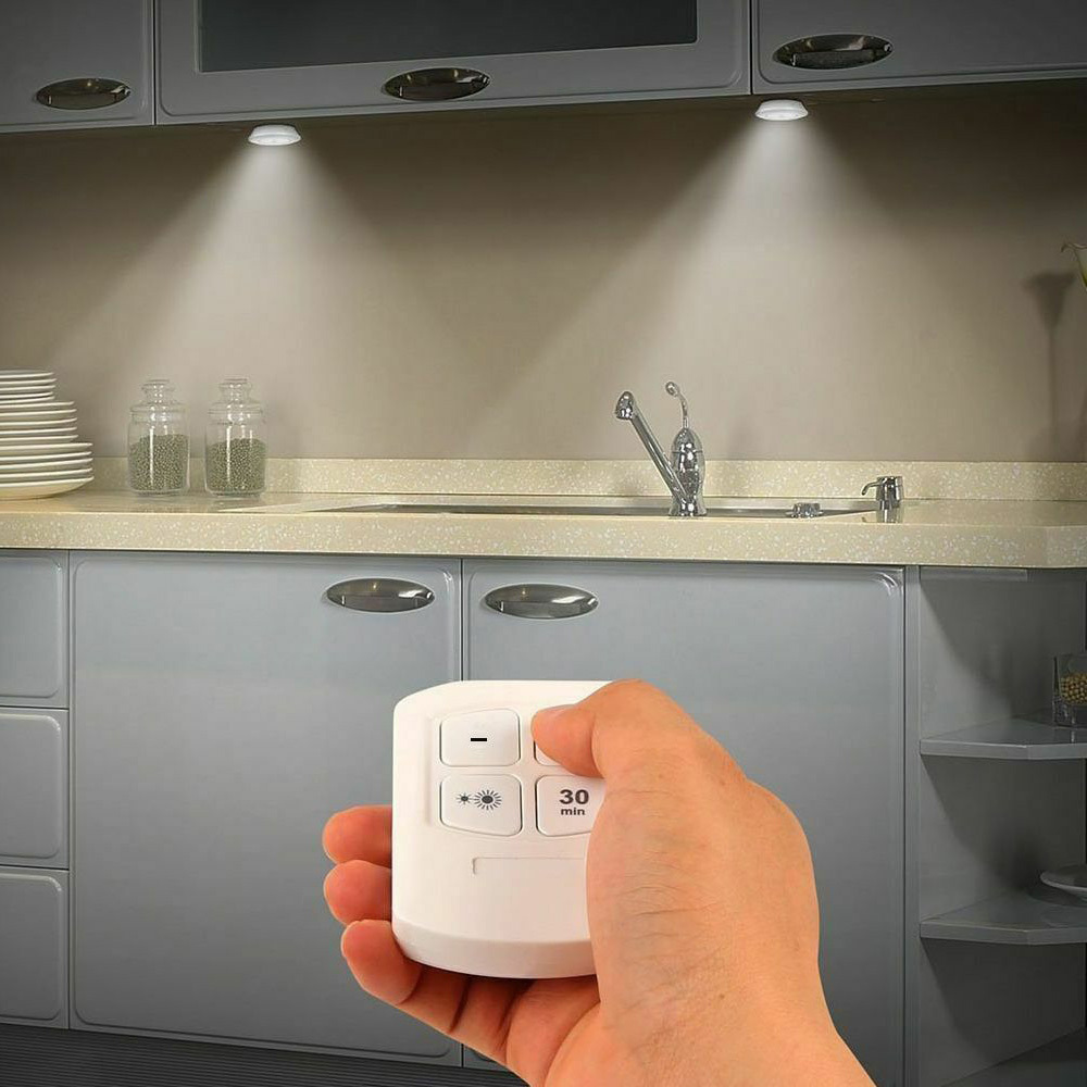 Popular Remote Sensing LED Night Light Blackout Using Bright LED Night Light Sensor Wireless Kitchen  Cabinet Lights Required