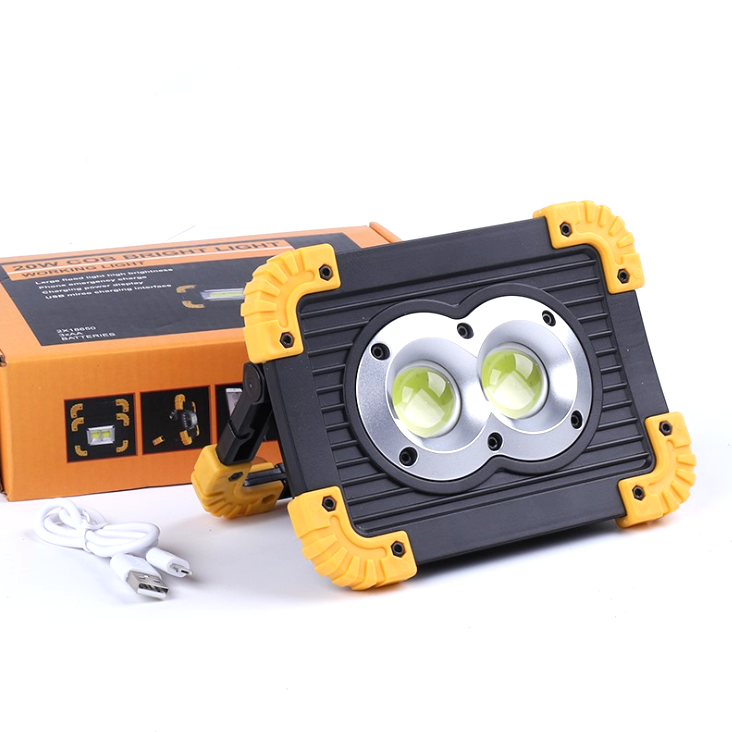 High Brightness led work light USB rechargeable Mechanic Flood lights Car Repairing Working lamp  other camping Spotlight