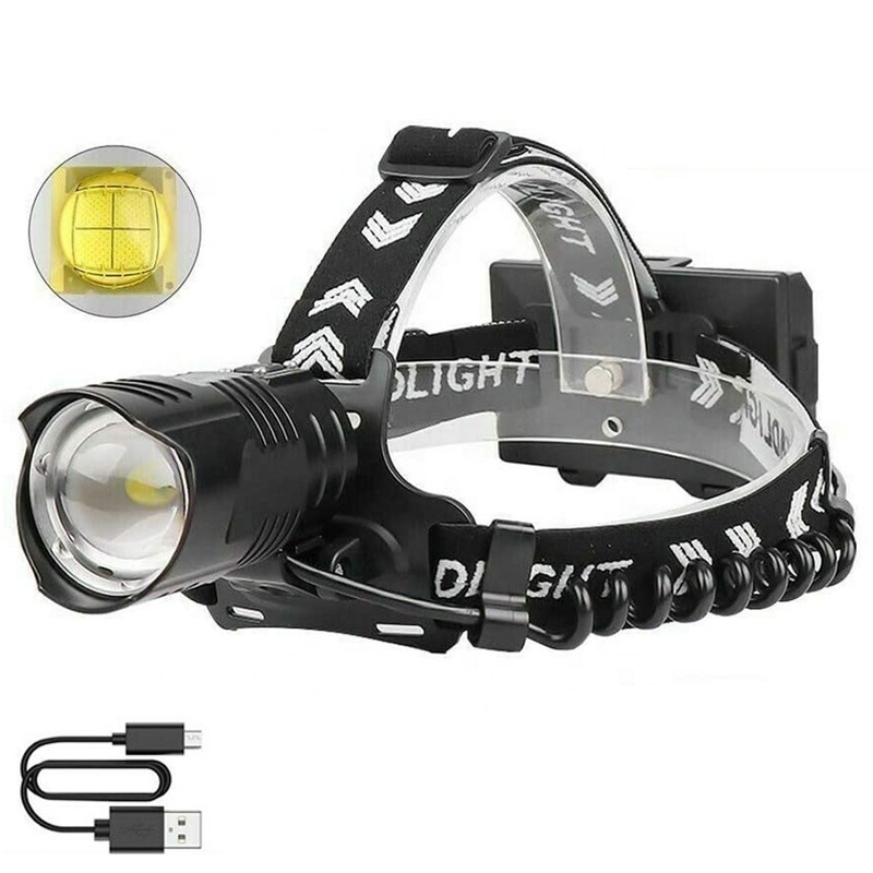 Powerful XHP90.2 LED Headlamp USB Rechargeable Zoomable Headlamps Flashlights Outdoor Other Camping Lantern Hiking necessary