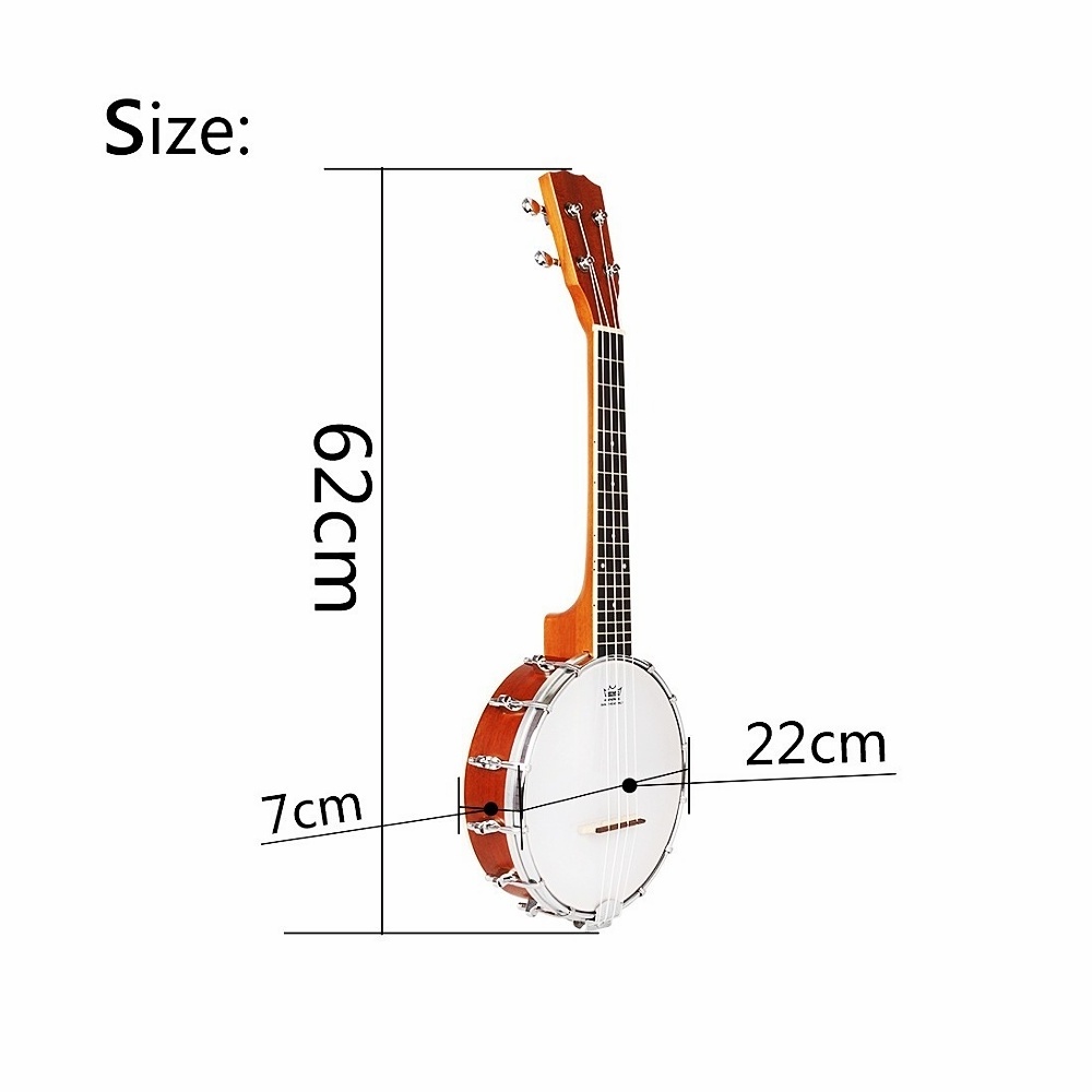 JELO IY- TB0115 Four-string banjos banjo instrument maple rose wood string music instruments 4 string exquisite banjo