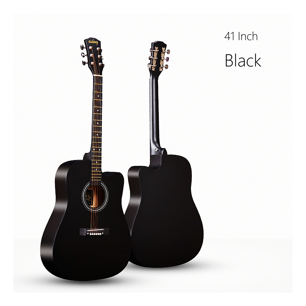 JELO KBT-QD-H41Q Acoustique Guitar 41 Inch 6 Strings folk cutway Acoustic classical Guitar guitars string acoustic