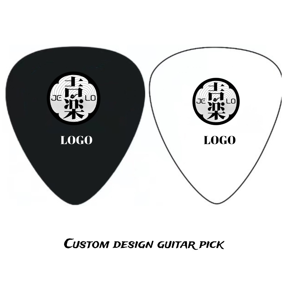 JELO C-1 Custom design guitar pick Logo Color ABS ukulele guitar bass guitar Accessories