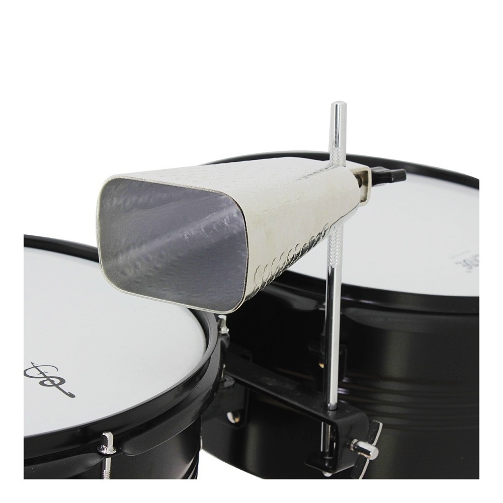 JELO OF0049 6 Inch Iron Metal Cowbell Mallet Handheld Cowbells Drum Stick Musical Instruments Accessories