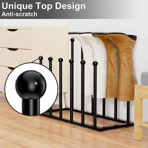 Boot Organizer Rack Custom Simple Assemble Elegant Strong and Sturdy Quality Stainless Steel Wellie Boot Rack