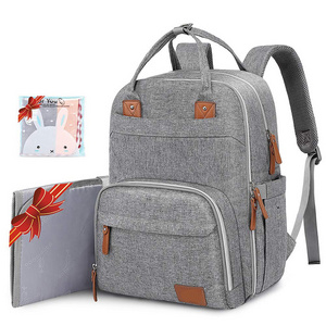 Large Capacity Waterproof Diaper Bag Backpack Baby Nappy Changing Bags for Boys