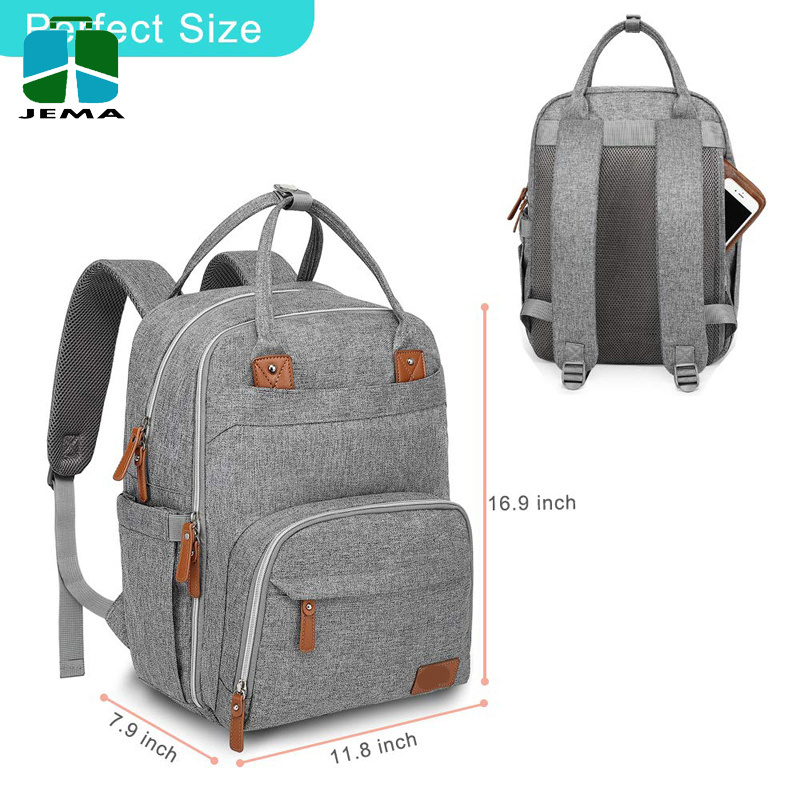 Large Capacity Waterproof Diaper Bag Backpack Baby Nappy Changing Bags for Boys