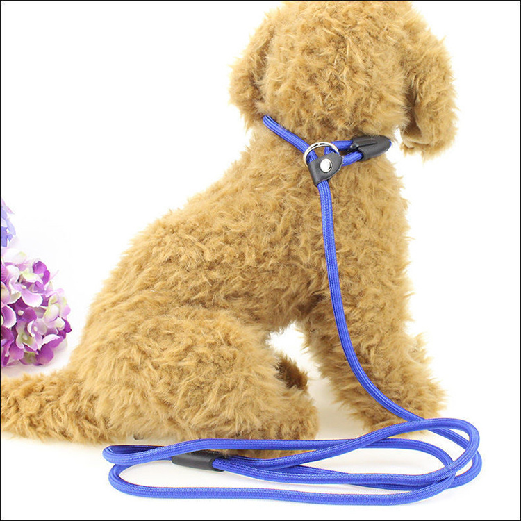 High-End Handmade Dog Leash Metal Quick Release Walking Hiking Running Strong Rope Dog Leash