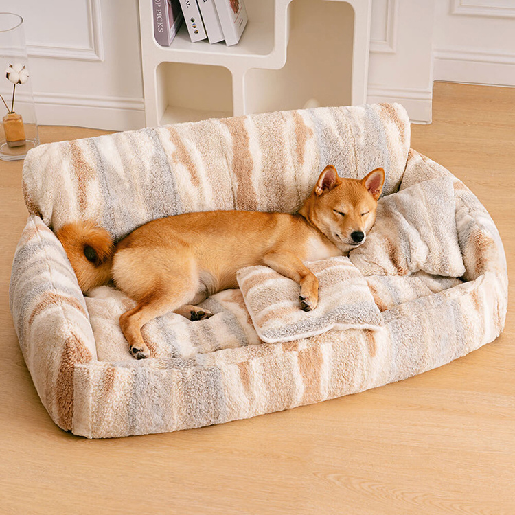 Wholesale Custom Dog Sofa Pet Bed Waterproof Indoor Outdoor Dog Bed Luxury Soft with 20 Years Experience