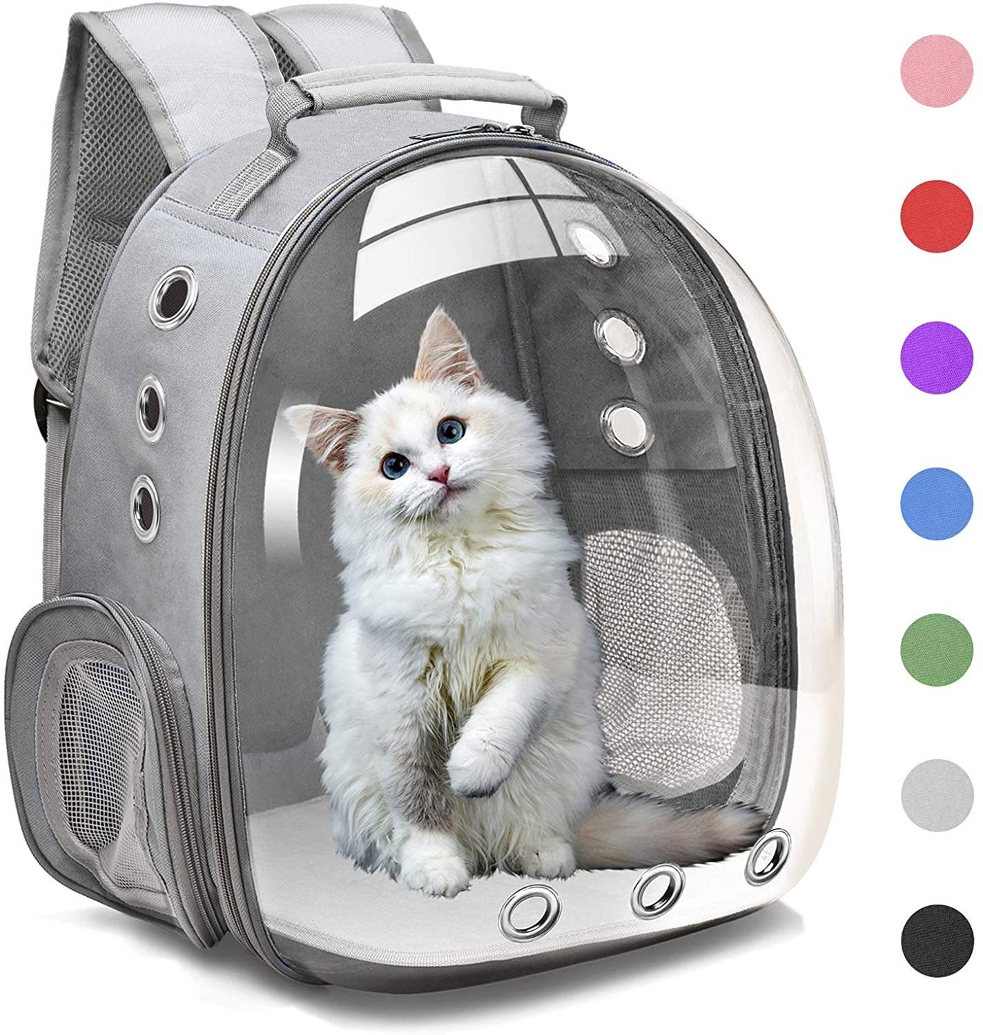 Wholesale OEM Expandable Cat Carrier Bag Summer Breathable Outdoor Travel Portable Pet Dog Cat Carrier Bag Backpack