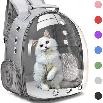 Wholesale OEM Expandable Cat Carrier Bag Summer Breathable Outdoor Travel Portable Pet Dog Cat Carrier Bag Backpack