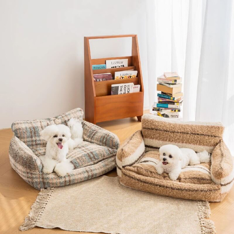 Wholesale Custom Dog Sofa Pet Bed Waterproof Indoor Outdoor Dog Bed Luxury Soft with 20 Years Experience