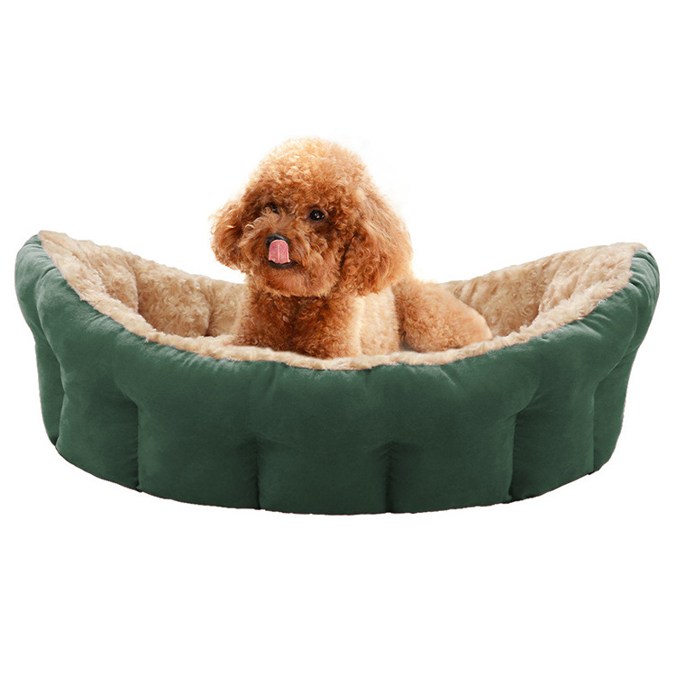 High-End Cat Dog Bed Cave Super Cozy Keep Warm Dreamy Sleep Wash Custom Cute Luxury Soft Small Pet Bed for Dog