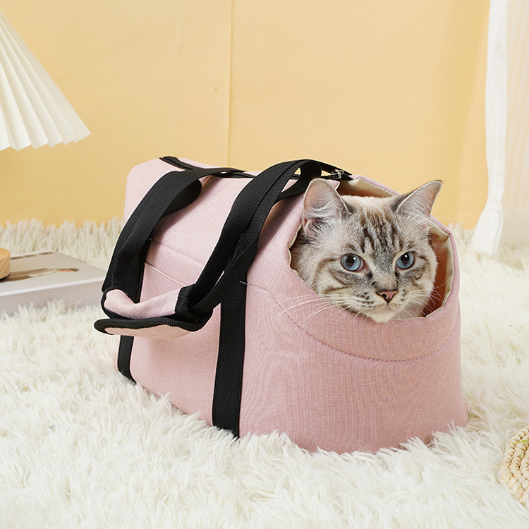 Wholesale Custom Soft Cat Sling Carrier Bag Outdoor Hands-Free Portable Custom Travel Carrier Bags for Dogs Cats