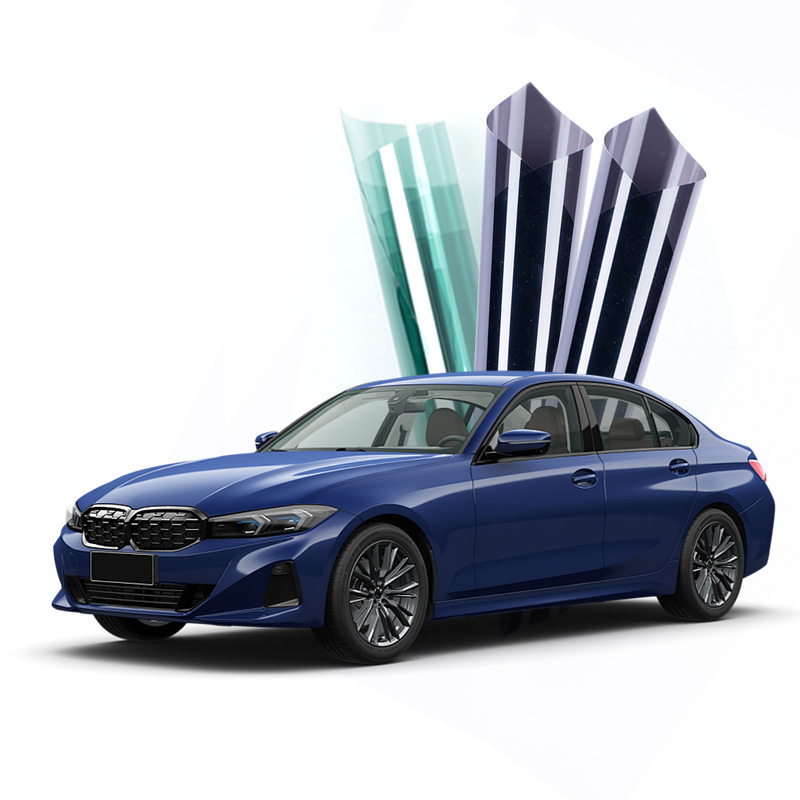 CR 70 UV Guard Skin Care Series Car UV400 Solar UV Rejection Vlt 70% Tinted UV Window Film